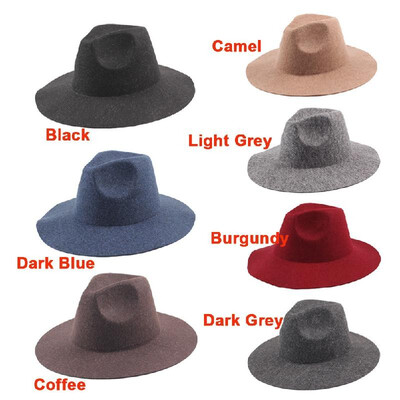 Vintage Unisex Women Men Wool Felt Hat Wide Brim Foldable Sun Beach Cap Sombreros Fedora Trilby Hat
Vintage Unisex Women Men Wool Felt Hat Wide Brim Foldable Sun Beach Cap Sombreros Fedora Trilby Hat