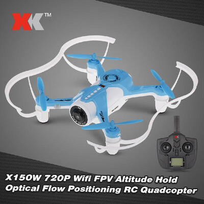 Original XK X150W 24G 720P Camera Wifi FPV Optical Flow Positioning Altitude Hold RC Quadcopter
Original XK X150W 24G 720P Camera Wifi FPV Optical Flow Positioning Altitude Hold RC Quadcopter