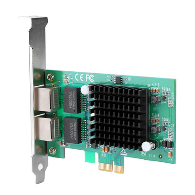 Greensen for Intel 82575EB Chip Dual 2 RJ45 Port LAN Gigabit Ethernet Network Card Adapter PCI-E 1000M
Greensen for Intel 82575EB Chip Dual 2 RJ45 Port LAN Gigabit Ethernet Network Card Adapter PCI-E 1000M