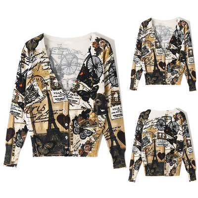 〖Follure〗Women 2019 Autumn Winter Casual Graffiti Print Long Sleeve Sweater Cardigan
〖Follure〗Women 2019 Autumn Winter Casual Graffiti Print Long Sleeve Sweater Cardigan