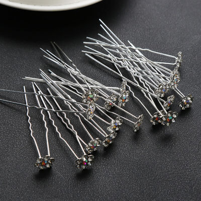 20PCS Wedding Bridal Pearl Hair Pins Flower Crystal Hair Clips Bridesmaid Jewelry Accessories female Hair sticks
20PCS Wedding Bridal Pearl Hair Pins Flower Crystal Hair Clips Bridesmaid Jewelry Accessories female Hair sticks