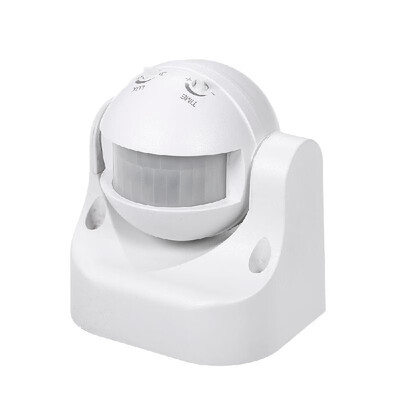 Wall Mounted Infrared Detector Movement Switch IP44 Outdoor PIR Motion Sensor Light Switch with Adjustable Time Delay 180° Inducti
Wall Mounted Infrared Detector Movement Switch IP44 Outdoor PIR Motion Sensor Light Switch with Adjustable Time Delay 180° Inducti