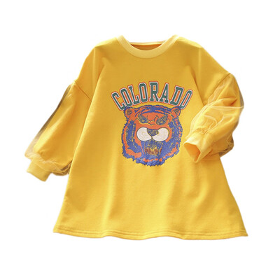 Kids Dress For Girls Autumn Casual Baby Girls Clothes Cartoon Print Long Sleeve T-shirt Dress Kids Toddler Pageant Dresses New
Kids Dress For Girls Autumn Casual Baby Girls Clothes Cartoon Print Long Sleeve T-shirt Dress Kids Toddler Pageant Dresses New