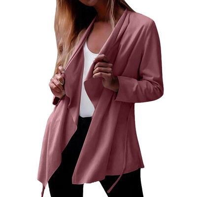 Toponeto Womens Ladies Solid Turn Down Collar Cardigan Long Sleeve Thin Coat Outerwear
Toponeto Womens Ladies Solid Turn Down Collar Cardigan Long Sleeve Thin Coat Outerwear