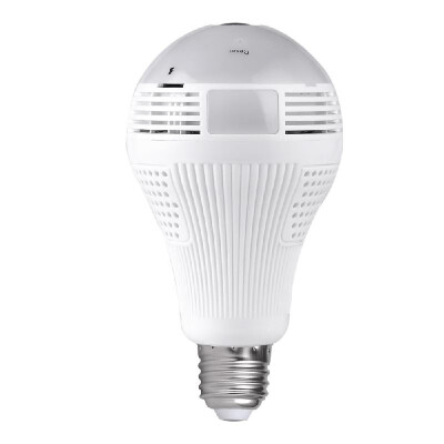 360°Bulb Camera Security Mini Wireless Lamp Cameras Fisheye Panoramic Bulb HD 960P WIFI Network Remote Monitor
360°Bulb Camera Security Mini Wireless Lamp Cameras Fisheye Panoramic Bulb HD 960P WIFI Network Remote Monitor