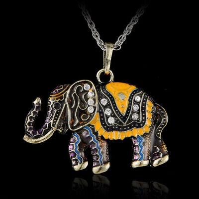 Fashion jewelry Clothing accessories long Necklace vintage crystal rhinestone elephant necklace pendant
Fashion jewelry Clothing accessories long Necklace vintage crystal rhinestone elephant necklace pendant