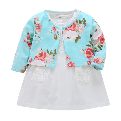 Baby Girl Sets Outfits Long Sleeves Shirt Tops Short Sleeve Flower Dresses Cotton Single Breasted Clothing 2pcs 0-24M
Baby Girl Sets Outfits Long Sleeves Shirt Tops Short Sleeve Flower Dresses Cotton Single Breasted Clothing 2pcs 0-24M