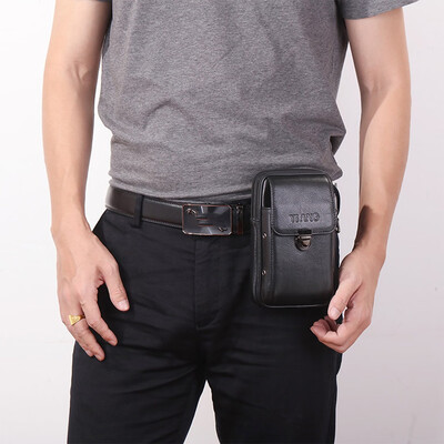 Tailored Men Pure Color Leather Wallet Zipper Coin Purse Card Holder Waist Bag Chest Bags 
Tailored Men Pure Color Leather Wallet Zipper Coin Purse Card Holder Waist Bag Chest Bags