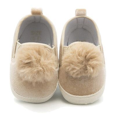 Baby Girl Breathable Anti-Slip Shoes Casual Sneakers with Plush Ball Toddler Soft Soled First Walkers Children Casual Shoes
Baby Girl Breathable Anti-Slip Shoes Casual Sneakers with Plush Ball Toddler Soft Soled First Walkers Children Casual Shoes