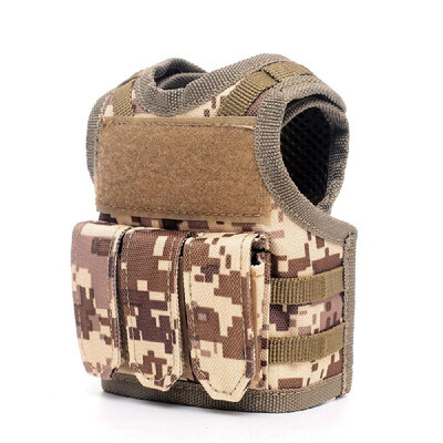 Tactical Beer Vest Adjustable Wine Bottle Cover Molle Miniature Beverage Can Holder Sleeve Bar Decoration
Tactical Beer Vest Adjustable Wine Bottle Cover Molle Miniature Beverage Can Holder Sleeve Bar Decoration