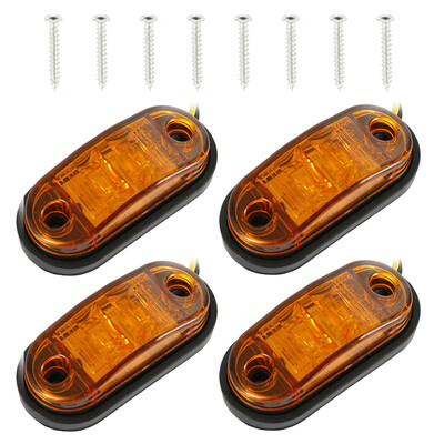 4pcs LED Marker Lights Side Marker Lights for Trailer Trucks Caravan Side Clearance Marker Light
4pcs LED Marker Lights Side Marker Lights for Trailer Trucks Caravan Side Clearance Marker Light