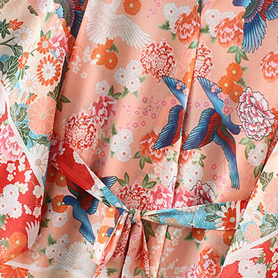 New Women Chiffon Kimono Cardigan Floral Print Long Sleeve Loose Outerwear Bikini Cover Up Orange
New Women Chiffon Kimono Cardigan Floral Print Long Sleeve Loose Outerwear Bikini Cover Up Orange