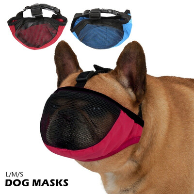 Breathable Anti-bite Anti-squeak French Bulldog Muzzle Short-nosed Dog Mouth Cover
Breathable Anti-bite Anti-squeak French Bulldog Muzzle Short-nosed Dog Mouth Cover