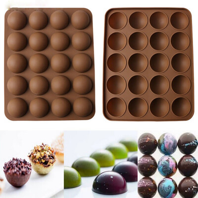 Hemispherical Chocolate Mold Home Garden Kitchen Dining Bakeware Baking Pastry Tools
Hemispherical Chocolate Mold Home Garden Kitchen Dining Bakeware Baking Pastry Tools