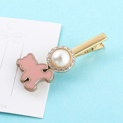 1 Pcs Candy Color Hairpin Print Bear Mini BB Hair Clips for Women Girls Hair Styling Tool Cute Hair Clips
1 Pcs Candy Color Hairpin Print Bear Mini BB Hair Clips for Women Girls Hair Styling Tool Cute Hair Clips