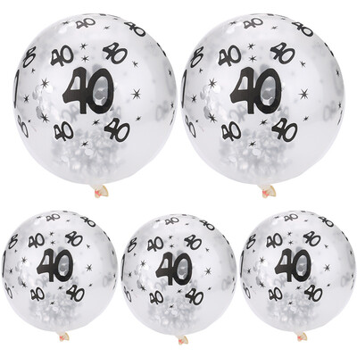 Gobestart 5Pcs 30 40 50th Happy Birthday Age Confetti Filled Balloons Wedding Party Decor
Gobestart 5Pcs 30 40 50th Happy Birthday Age Confetti Filled Balloons Wedding Party Decor