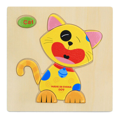 Gotoamei Kids Baby Wooden Cartoon Animals Learning Educational Intelligence Toys Puzzle A
Gotoamei Kids Baby Wooden Cartoon Animals Learning Educational Intelligence Toys Puzzle A
