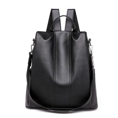 Anti-theft shoulder bag female 2018 tide wild shoulder slung dual-use female bag fashion soft leather backpack female
Anti-theft shoulder bag female 2018 tide wild shoulder slung dual-use female bag fashion soft leather backpack female