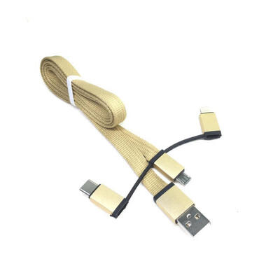 3-in-1 Charge Cable Tangle-free Flat Charging And Syncing Cord For IPHONE Android Huawei
3-in-1 Charge Cable Tangle-free Flat Charging And Syncing Cord For IPHONE Android Huawei
