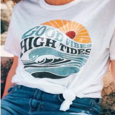 2019 foreign trade Europe&America AliExpress summer new round neck print womens shirt white
2019 foreign trade Europe&America AliExpress summer new round neck print womens shirt white