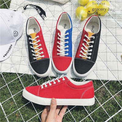 Fashion shoes breathable wild casual asymmetric stitching canvas shoes student mens shoes
Fashion shoes breathable wild casual asymmetric stitching canvas shoes student mens shoes