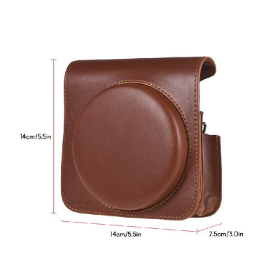 Andoer Protective Case PU Leather Bag with Adjustable Strap for Fujifilm Instax Square SQ6 Instant Film Camera Brown
Andoer Protective Case PU Leather Bag with Adjustable Strap for Fujifilm Instax Square SQ6 Instant Film Camera Brown
