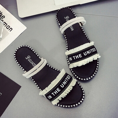 Social Slippers Female Summer Fashion Korean Edition with Flat Bottom&Sandals Female of Baitao College
Social Slippers Female Summer Fashion Korean Edition with Flat Bottom&Sandals Female of Baitao College