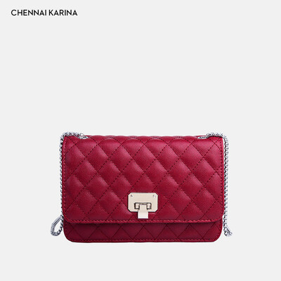 Small ck rhombic chain female bag 2019 new Korean version of the tide fashion wild chain texture slung net red small black bag
Small ck rhombic chain female bag 2019 new Korean version of the tide fashion wild chain texture slung net red small black bag