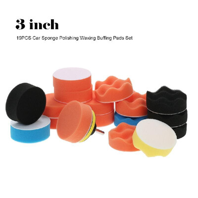 19PCS Brand New 3" 80mm Car Polishing Pads Waxing Foam Buffing Pad Sponge Kit Set for Car Polisher Buffer Waxer Sander Polishing
19PCS Brand New 3" 80mm Car Polishing Pads Waxing Foam Buffing Pad Sponge Kit Set for Car Polisher Buffer Waxer Sander Polishing