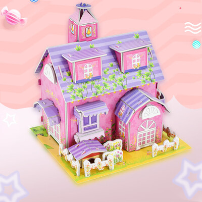 Gotoamei 3D DIY Puzzle Castle Model Cartoon House Assembling Paper Toy Kid Early Learning
Gotoamei 3D DIY Puzzle Castle Model Cartoon House Assembling Paper Toy Kid Early Learning