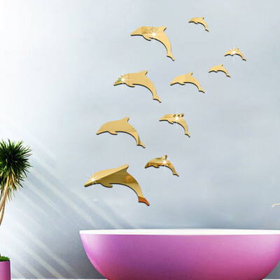 〖Follure〗Acrylic 3D Cute Dolphin Combination Mirror Effect Wall Sticker Decal Home Decor
〖Follure〗Acrylic 3D Cute Dolphin Combination Mirror Effect Wall Sticker Decal Home Decor