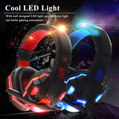 Over-ear Gaming Headset for PC Laptop with Microphone with USB 35mm Plug LED Light Volume Control Gaming Headphones
Over-ear Gaming Headset for PC Laptop with Microphone with USB 35mm Plug LED Light Volume Control Gaming Headphones
