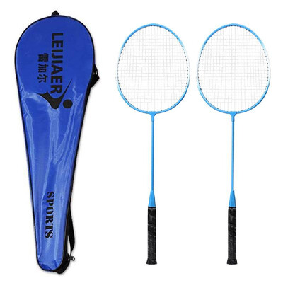 2 Player Badminton Racket Set Indoor Outdoor Sports Students Children Practice Badminton Racquet with Cover Bag
2 Player Badminton Racket Set Indoor Outdoor Sports Students Children Practice Badminton Racquet with Cover Bag