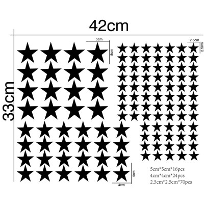 〖Follure〗Personalized Star Wall Stickers Living Room Nursery Bedroom Decor BK
〖Follure〗Personalized Star Wall Stickers Living Room Nursery Bedroom Decor BK