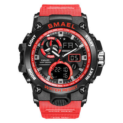 SMAEL 8011 Male Military Watch Fashion Waterproof Wristwatch Multifunctional Digital Sport Watches
SMAEL 8011 Male Military Watch Fashion Waterproof Wristwatch Multifunctional Digital Sport Watches