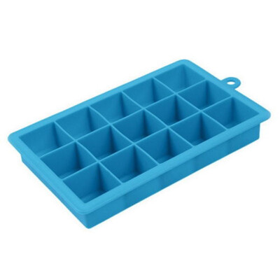 15-Hole Silicone Ice Cube Mold Tray With Square-shape Lid DIY Ice Jelly Moulds High Quality 
15-Hole Silicone Ice Cube Mold Tray With Square-shape Lid DIY Ice Jelly Moulds High Quality