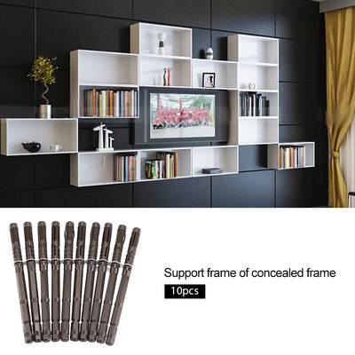 10Pcs Concealed Shelf Support Holders Screw Mounted Installation Iron Brackets Concealed Shelf Bracket Shelf Support
10Pcs Concealed Shelf Support Holders Screw Mounted Installation Iron Brackets Concealed Shelf Bracket Shelf Support