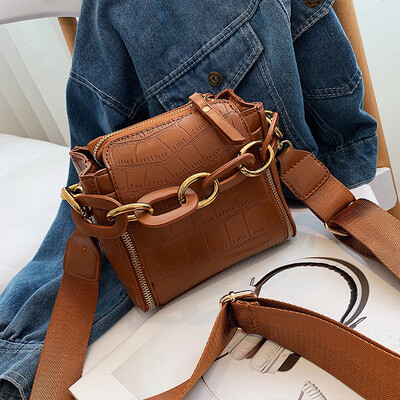 Ins Texture Fashion Crocodile Bucket Womens Bag 2019 New Bag Korean Joker Broadband Single Shoulder Messenger Bag
Ins Texture Fashion Crocodile Bucket Womens Bag 2019 New Bag Korean Joker Broadband Single Shoulder Messenger Bag