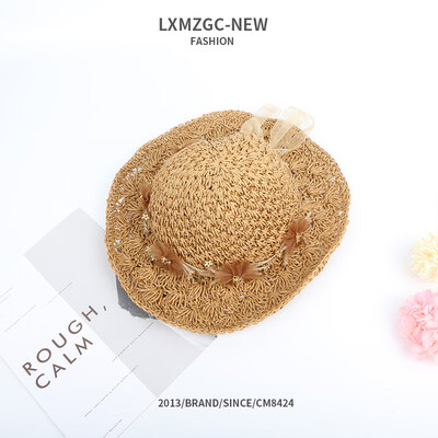 Handmade straw hat childrens big eaves hat ladies new summer outdoor sun shade sun hat Korean version of the flower water drill
Handmade straw hat childrens big eaves hat ladies new summer outdoor sun shade sun hat Korean version of the flower water drill