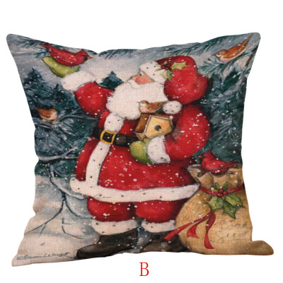Tailored Happy Christmas Pillow Cases Linen Sofa Cushion Cover Home Decor Pillow Case
Tailored Happy Christmas Pillow Cases Linen Sofa Cushion Cover Home Decor Pillow Case