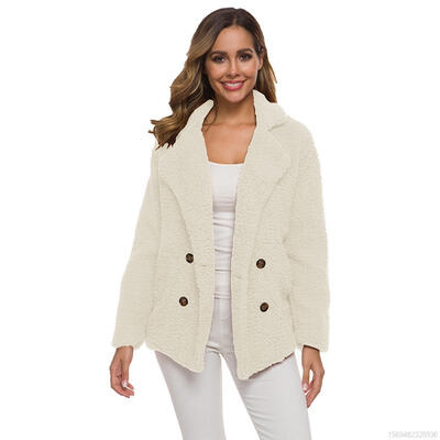 Women Autumn Fashion Elegant Personality Keep Warm Lapel All-match Long Sleeve Short Style Coat
Women Autumn Fashion Elegant Personality Keep Warm Lapel All-match Long Sleeve Short Style Coat