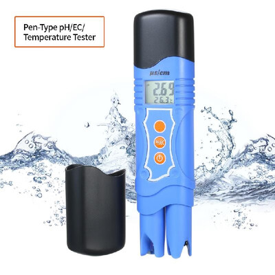 Pen-Type pH Meter Waterproof pHEC&Temperature Testers pHEC Meter Water Quality Analysis Device with Automatic Temperature Co
Pen-Type pH Meter Waterproof pHEC&Temperature Testers pHEC Meter Water Quality Analysis Device with Automatic Temperature Co
