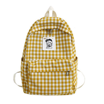 Ins wind bag Korean high school students campus simple Mori Joker ancient feeling girl Plaid backpack
Ins wind bag Korean high school students campus simple Mori Joker ancient feeling girl Plaid backpack