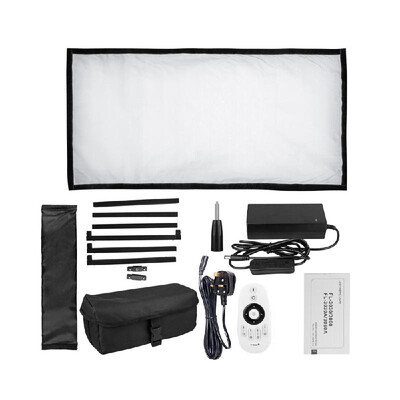 Travor FL-3060A LED Light Dual Color Temperature 3200K-5500K CRI90 85W Max8000LM Flexible Cloth Roll-up Handheld LED Video Photo
Travor FL-3060A LED Light Dual Color Temperature 3200K-5500K CRI90 85W Max8000LM Flexible Cloth Roll-up Handheld LED Video Photo