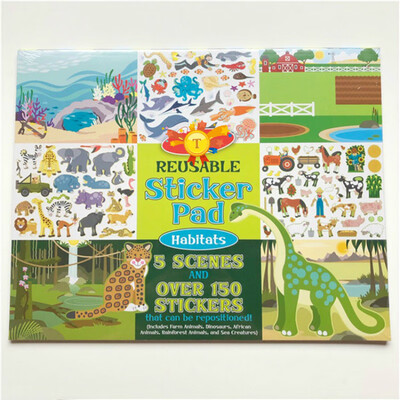 Kid Scene Electrostatic Sticker Childrens Electrostatic Sticker Book Repeatable Sticker toy gift
Kid Scene Electrostatic Sticker Childrens Electrostatic Sticker Book Repeatable Sticker toy gift