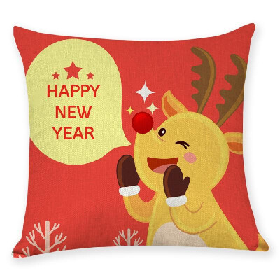 Pillow Cover Christmas Tree Cartoon Sofa Cushion Case Protector 45x45CM Without Core
Pillow Cover Christmas Tree Cartoon Sofa Cushion Case Protector 45x45CM Without Core
