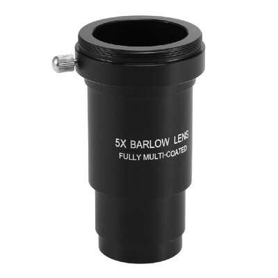 5X Barlow Eyepiece 125INCH Astronomical Telescope Eyepiece Multi-coated Eyepiece Planetary Eye Lens
5X Barlow Eyepiece 125INCH Astronomical Telescope Eyepiece Multi-coated Eyepiece Planetary Eye Lens