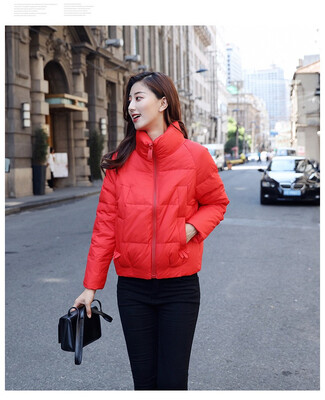 Winter 2018 new Korean straight down collar puffer women short style fashion show thin jacket easy to match the down jacket tide
Winter 2018 new Korean straight down collar puffer women short style fashion show thin jacket easy to match the down jacket tide