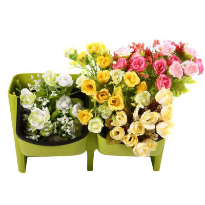 Resin Flower Pot4 Colors 2-Pocket Stackable Home Garden Wall Hanging Vertical Flower Pot Succulents Planter Bonsai Planter
Resin Flower Pot4 Colors 2-Pocket Stackable Home Garden Wall Hanging Vertical Flower Pot Succulents Planter Bonsai Planter