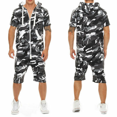 SUNSIOM Stylish Men Short Sleeve Shirts Pants Jumpsuit Romper One Piece Shorts Playsuits
SUNSIOM Stylish Men Short Sleeve Shirts Pants Jumpsuit Romper One Piece Shorts Playsuits
